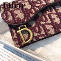 DIOR迪奧原版皮小卡包  Oblique Saddle卡包 零錢包-02