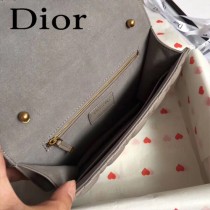 DIOR迪奧原版皮新款DIORADDICT藤格紋小羊皮翻蓋式手提包-07