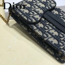 DIOR迪奧原版皮新款Oblique系列手機包-01