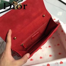 DIOR迪奧原版皮新款DIORADDICT藤格紋小羊皮翻蓋式手提包-04