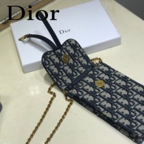 DIOR迪奧原版皮新款Oblique系列手機包-01