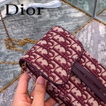 DIOR迪奧原版皮新款Oblique系列手機包-02