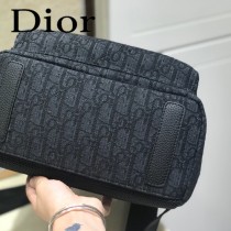 DIOR迪奧原版皮Oblique雙肩背包可以當情侶款
