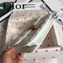 DIOR迪奧原版皮新款DIORADDICT藤格紋小羊皮翻蓋式手提包-05