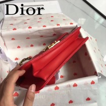 DIOR迪奧原版皮新款DIORADDICT藤格紋小羊皮翻蓋式手提包-04