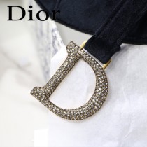 DIOR迪奧原版皮Saddle 天鵝絨系列 絲絨馬鞍包-01