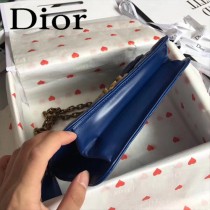 DIOR迪奧原版皮新款DIORADDICT藤格紋小羊皮翻蓋式手提包-06