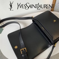 YSL-09-1 YSL聖羅蘭新款原版皮中號馬鞍包