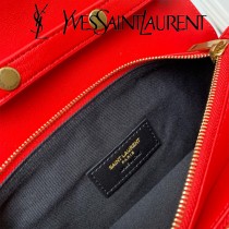 YSL 568906-2 聖羅蘭新款原版皮ANGIE小羊皮鏈條翻蓋包