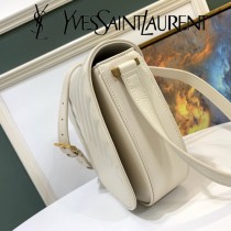 579583 YSL聖羅蘭新款原版皮  Y字形拼接小牛皮挎包