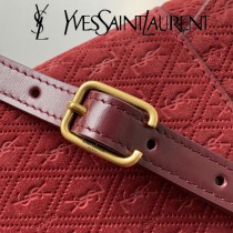 YSL-10-1 YSL聖羅蘭新款原版皮 麂皮挎包