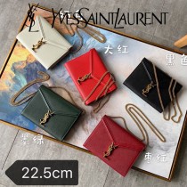 582334 YSL 新款魚子醬牛皮鏈條包