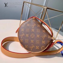 M44860 新款原版皮 SAC TAMBOURIN馬鞍包