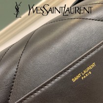 579583-1 YSL聖羅蘭新款原版皮  Y字形拼接小牛皮挎包