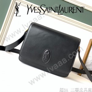 YSL-09-1 YSL聖羅蘭新款原版皮中號馬鞍包