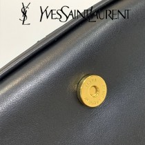 579583-1 YSL聖羅蘭新款原版皮  Y字形拼接小牛皮挎包