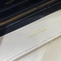 579583 YSL聖羅蘭新款原版皮  Y字形拼接小牛皮挎包