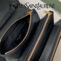 YSL 568906 聖羅蘭新款原版皮ANGIE小羊皮鏈條翻蓋包