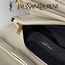 YSL 568906-1 聖羅蘭新款原版皮ANGIE小羊皮鏈條翻蓋包
