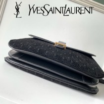 YSL-10 YSL聖羅蘭新款原版皮 麂皮挎包