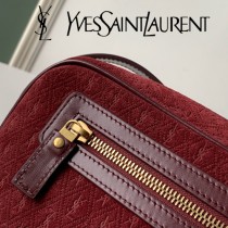 YSL-05-1 YSL聖羅蘭新款原版皮 麂皮相機包