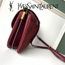 YSL-10-1 YSL聖羅蘭新款原版皮 麂皮挎包