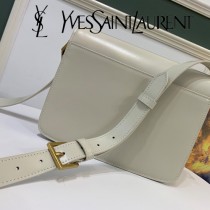 YSL-09 YSL聖羅蘭新款原版皮中號馬鞍包