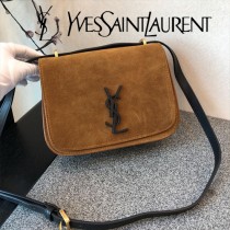 512853 YSL  聖羅蘭新款原版皮 简约复古马鞍包