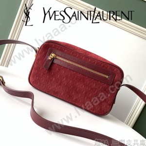 YSL-05-1 YSL聖羅蘭新款原版皮 麂皮相機包