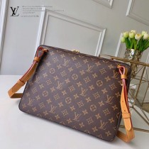 M44754 新款吳亦凡同款原版皮  Soft Trunk 大號郵差包
