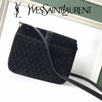 YSL-10 YSL聖羅蘭新款原版皮 麂皮挎包