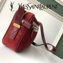 YSL-05-1 YSL聖羅蘭新款原版皮 麂皮相機包