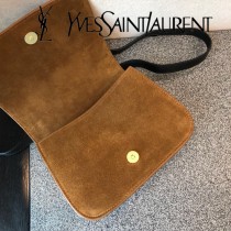 512853 YSL  聖羅蘭新款原版皮 简约复古马鞍包