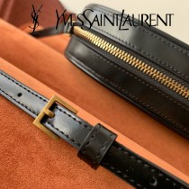 YSL-02 YSL聖羅蘭新款原版皮牙簽紋相機包