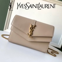 352663-1 YSL 圣羅蘭新款原版皮經典信封包