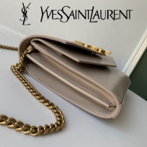 352663-1 YSL 圣羅蘭新款原版皮經典信封包