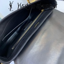 579583-1 YSL聖羅蘭新款原版皮  Y字形拼接小牛皮挎包