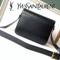 YSL-09-1 YSL聖羅蘭新款原版皮中號馬鞍包