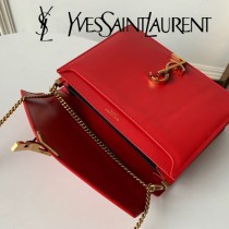YSL新款型號532750-3 Cassandra平紋信封包