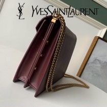 YSL新款型號532750-5 Cassandra平紋信封包