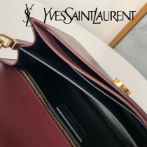 YSL新款型號532750-5 Cassandra平紋信封包