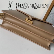 YSL新款型號532750-6 Cassandra平紋信封包