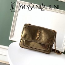 YSL-13-1 YSL新款Niki小号寫斜挎包郵差包