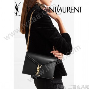 YSL新款型號532750 Cassandra平紋信封包