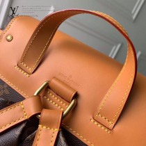 M44658  新款原版皮復古雙肩包