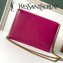 YSL新款型號532750-4 Cassandra平紋信封包