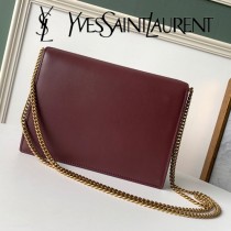 YSL新款型號532750-5 Cassandra平紋信封包