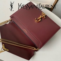 YSL新款型號532750-5 Cassandra平紋信封包
