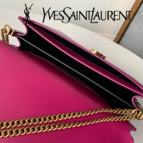 YSL新款型號532750-4 Cassandra平紋信封包
