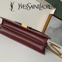YSL新款型號532750-5 Cassandra平紋信封包